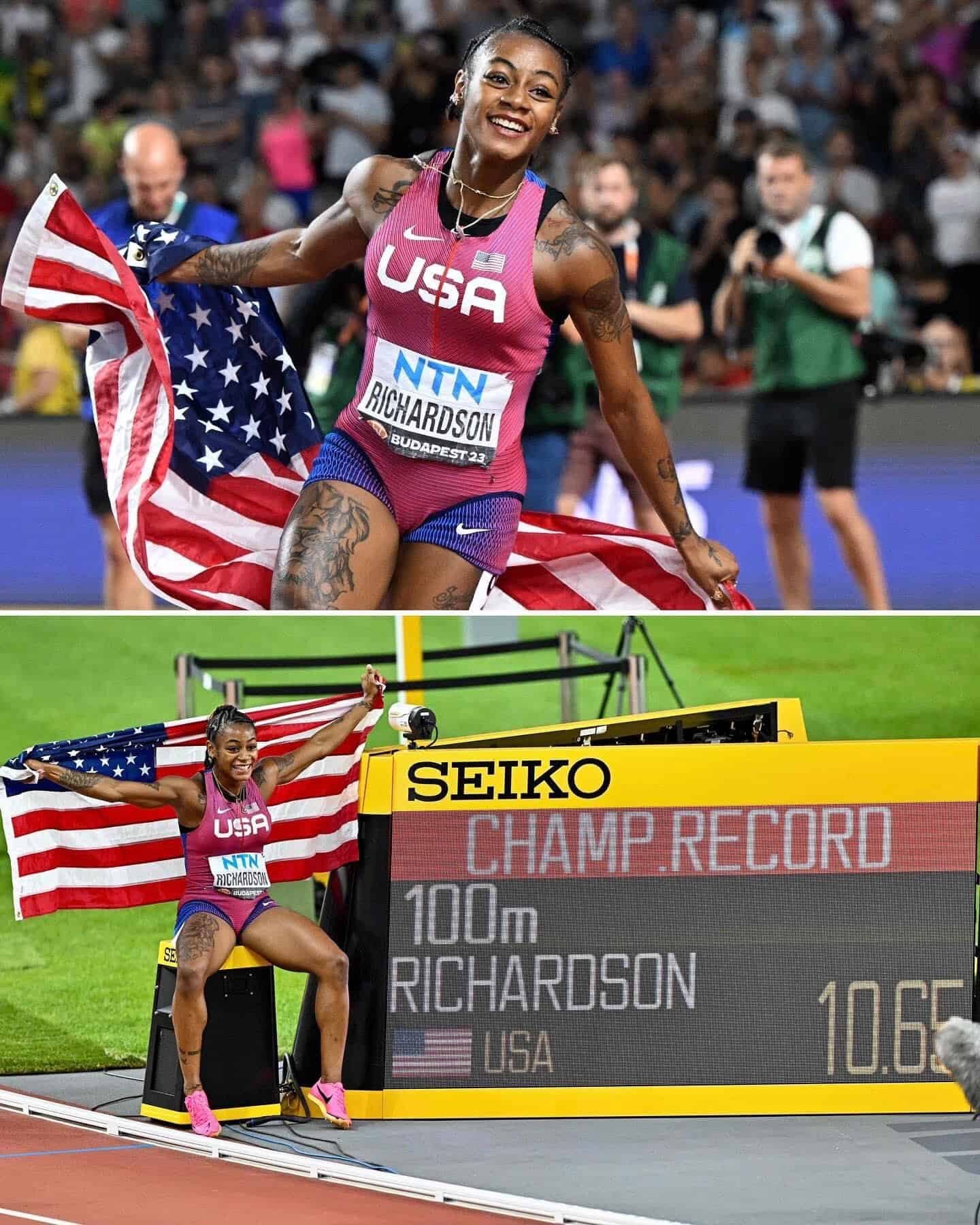 Sha’carri Richardson Sets New 100m Record - Theirson Diary