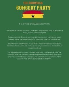 Showman Concert Party